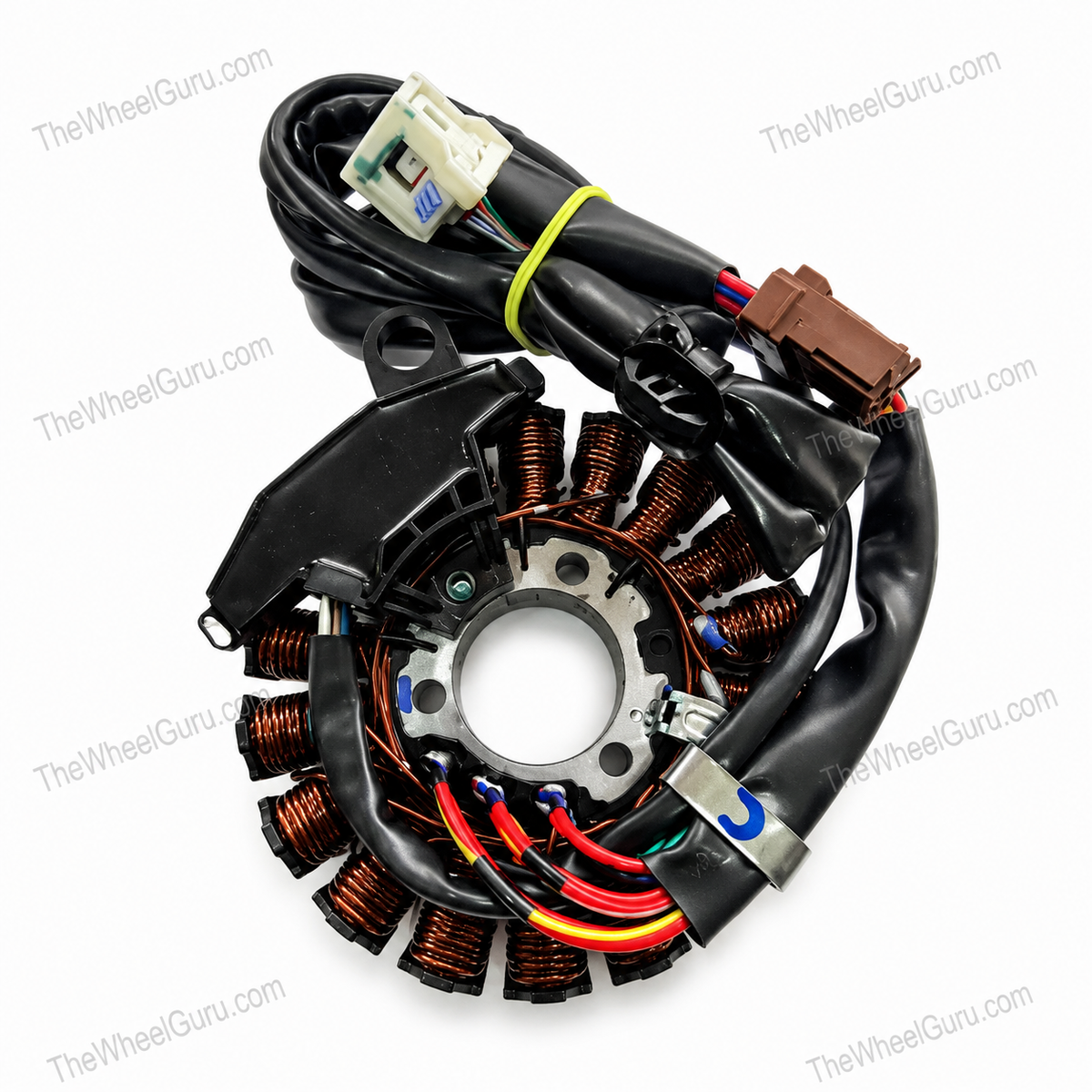Stator Plate Coil Assembly For Honda Activa 6G BS6 (18 Pole)3 PIN With CKP Sensor(“A” Type Crankshaft Positioning sensor)