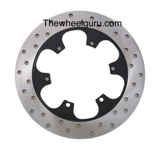 Thewheelguru Rear Brake Disc Plate for Royal Enfield Bullet All Models | Classic All Models | Himalayan