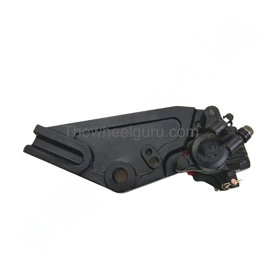 Thewheelguru Rear Brake Disc Caliper for Royal Enfield Bullet 350 &
500 | Classic 350 & 500 | Thunderbird 350 & 500 | Chrome | DesertStorm | All BS4 Models