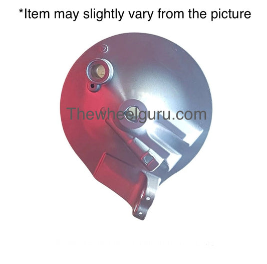 TheWheelGuru Front Drum Plate for Honda Shine | Stunner | Hunk |
Twister | Silver Colour Plate