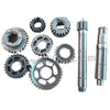 Gear Pinion Set for Yamaha FZ V1 | FZ-S | FZ-16 | Fazer V1 | Fazer V2 | FZ V2 | Gear Assembly