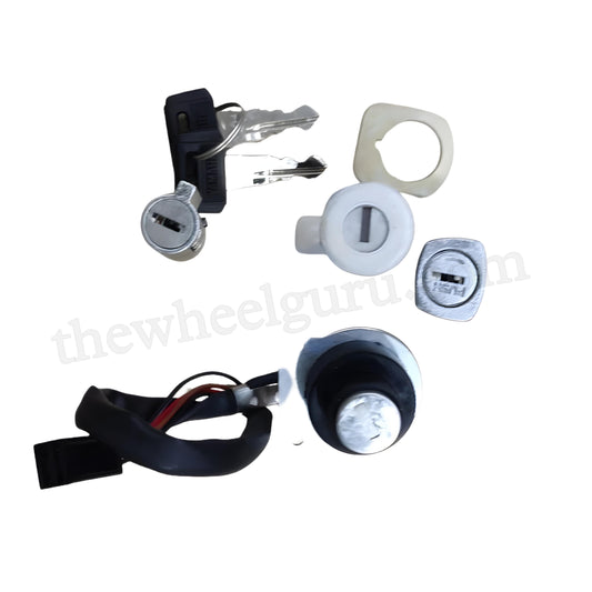 Spark Minda Ignition Lock Set for TVS Flame